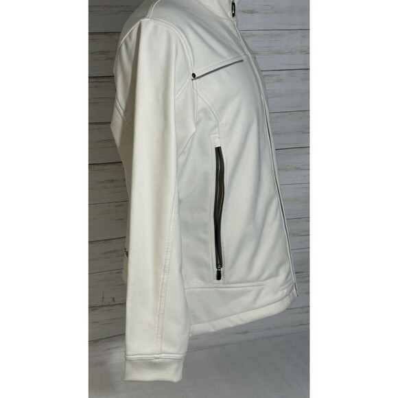 Ski-Doo SOFTSHELL Fleece Snowmobile Jacket BRP Off White Women's Sz. XL Coat ski - Picture 12 of 16